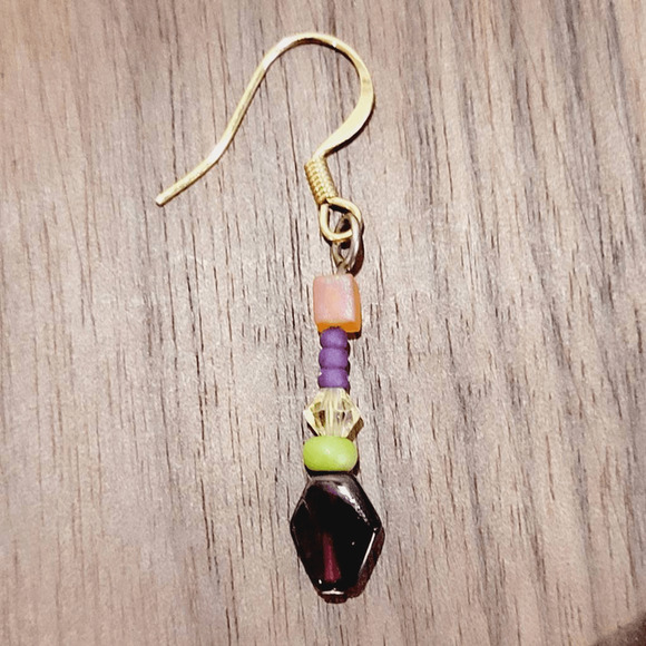 Halloween Fashion Costume Drop Beaded Jewelry Earrings - Picture 3 of 5